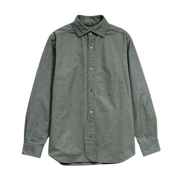 Green British Officers Cotton Shirt