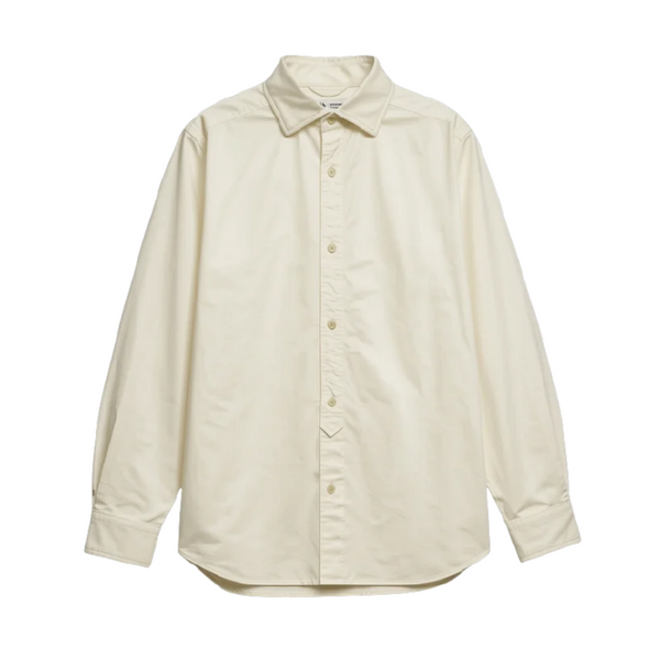 Ivory British Officers Cotton Shirt