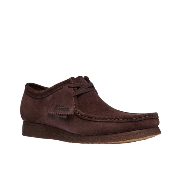 Chocolate Suede Wallabee Shoes