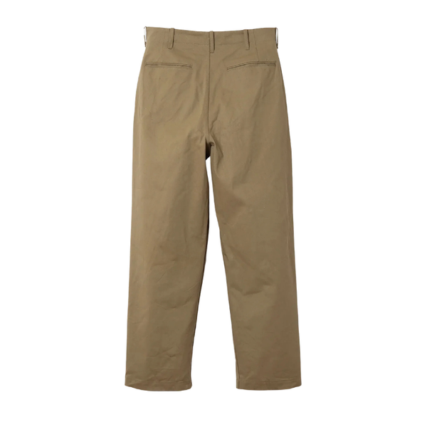 Beige OR-1133 Cotton Wide Selvedge Trouser