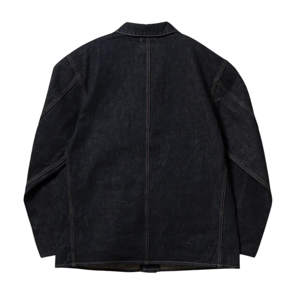Indigo OR-403 One Wash Tailor Denim Coverall Jacket