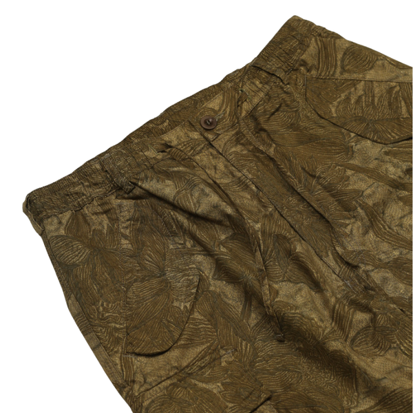 Green Camo James Wide Fit Cotton Trouser
