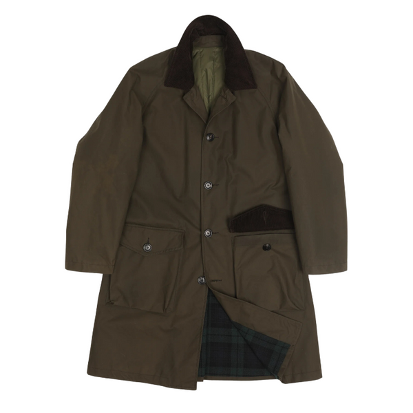 Olive Baxter F 2609 Raglan Trench Coat