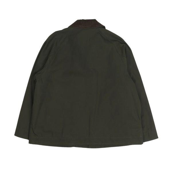 Green Dorset Brown Waxed Canvas 2659 Raglan Hunting Jacket