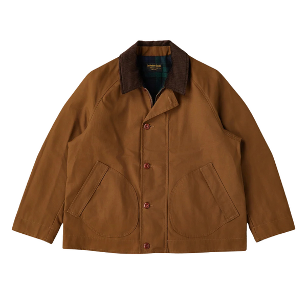 Brown Dorset Waxed Canvas 2659 Raglan Hunting Jacket