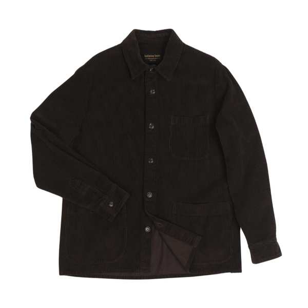 Brown Hadley F2613 Cotton Corduroy Chore Jacket