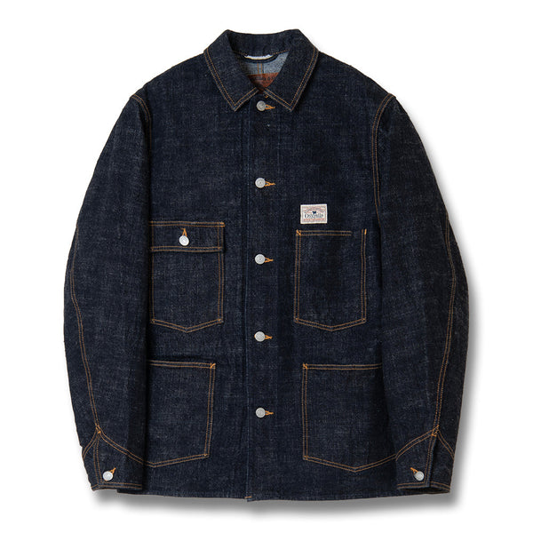 D4620 Indigo GL3 15 oz Denim Coverall Jacket