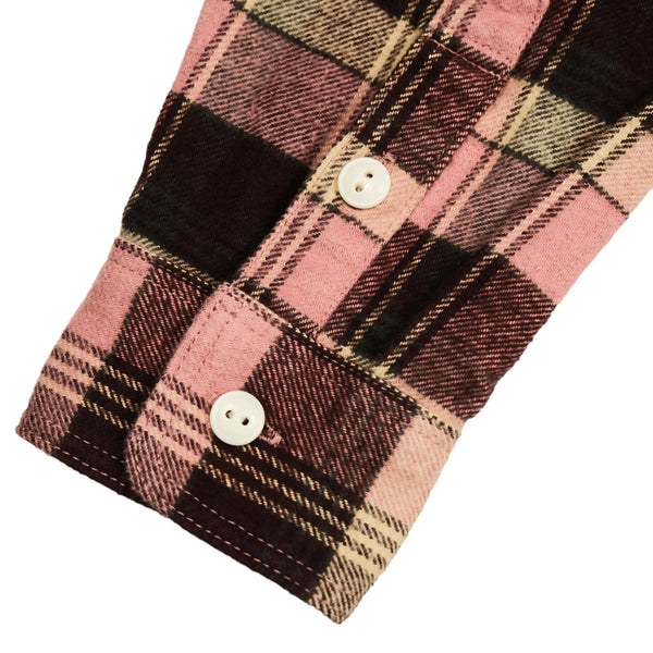 Red 5735 Heavyweight Check Flannel Shirt