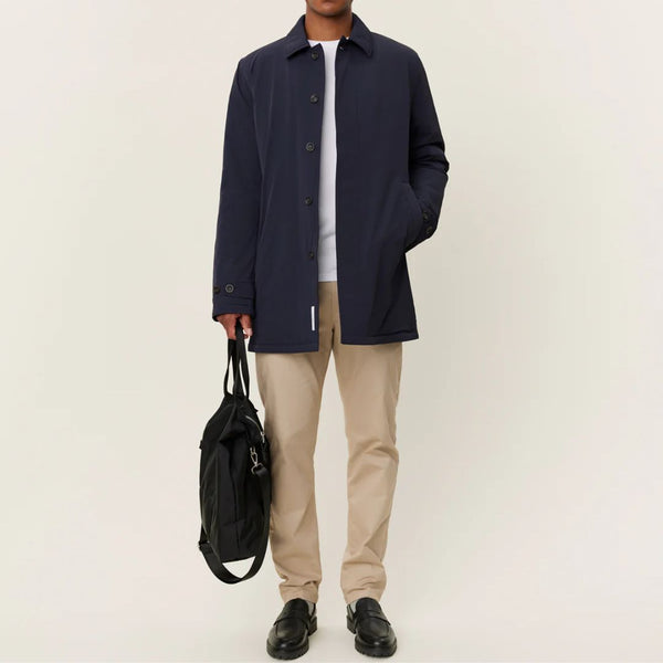 Dark Navy Malcolm Padded Coat 2.0