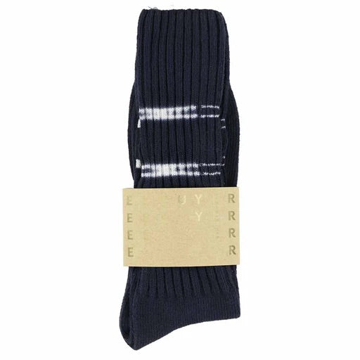 Indigo Tie Dye Socks