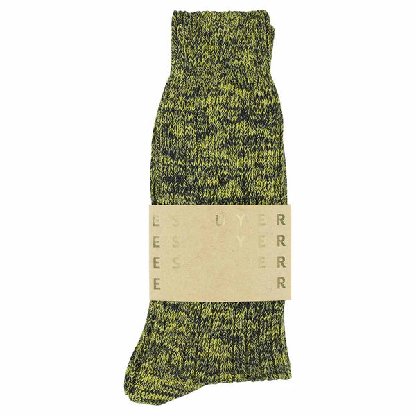Acid Blue Melange Blend Socks