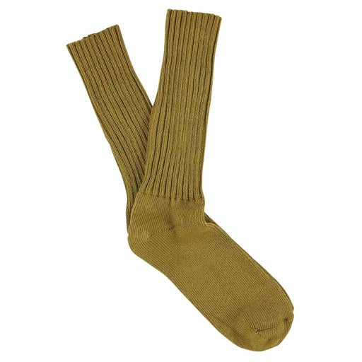 Olive Oil Crew Socks