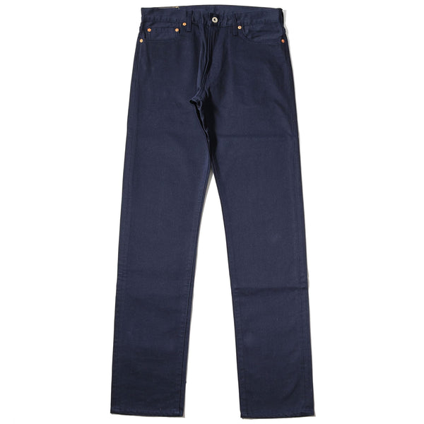 F1134 Navy Bedford Cord Cotton Trouser