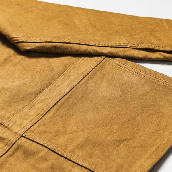 F2373 Olive French Moleskin Jacket