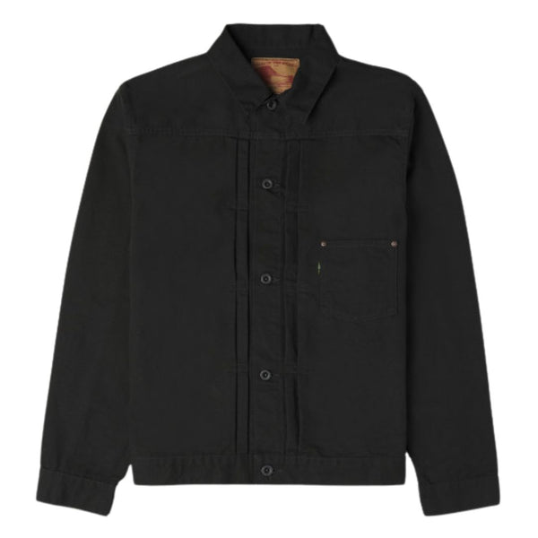 Black Cotton Duck Jacket