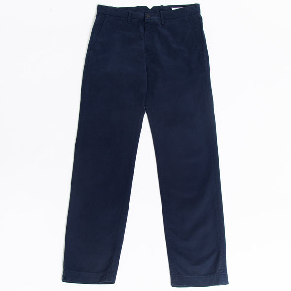 Dark Blue Double Twisted Twill Officer Trousers
