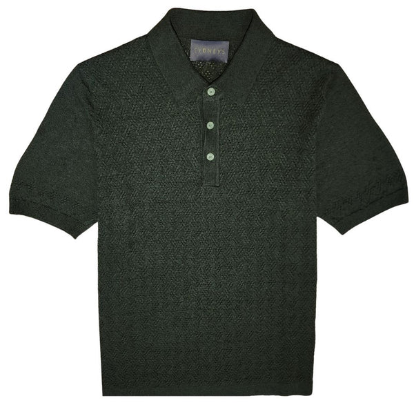 Greenery Linen Cotton Polo