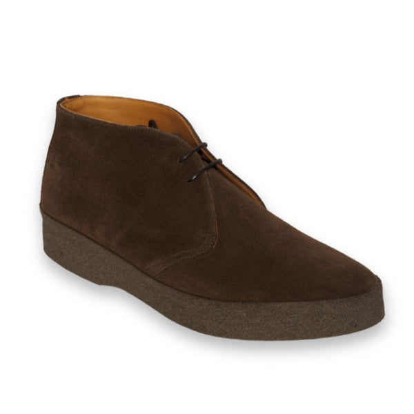 Chocolate Suede Hi Top Sanders Chukka Boot