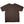 Amami Mud Dyed Brown 8198 Loopwheel Cotton Crewneck T-shirt
