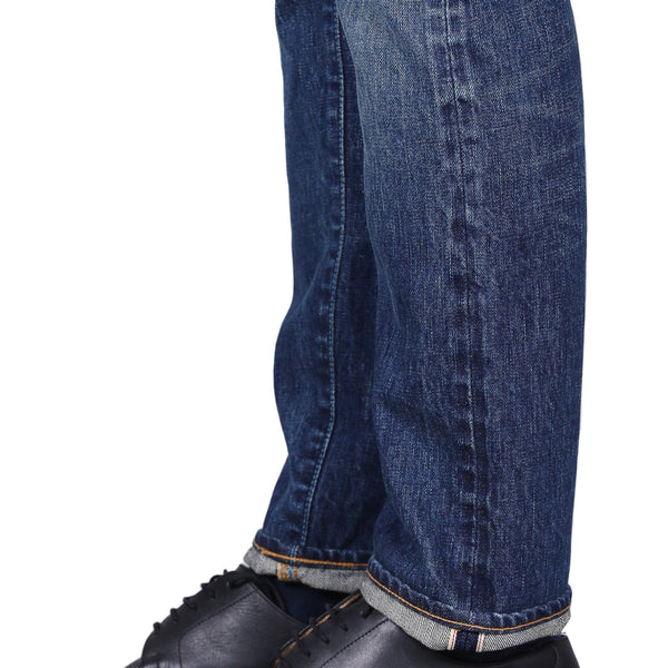 Stone Wash J301 Straight 14.8oz US Cotton Selvedge Denim