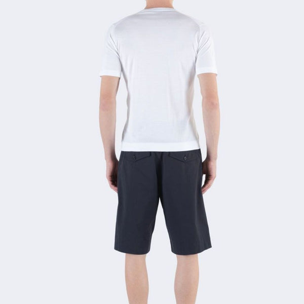 White Lorca Sea Island Cotton T-Shirt