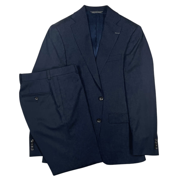 French Navy KIN Two Button Wool Suit