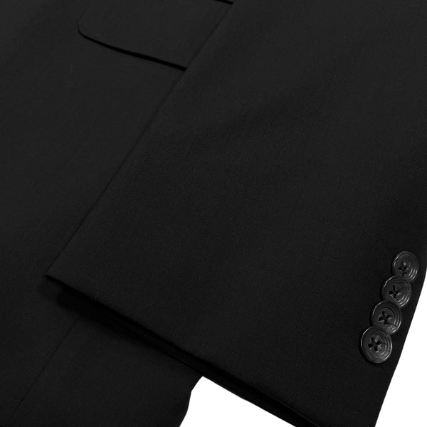 Black KIN Two Button Wool Suit