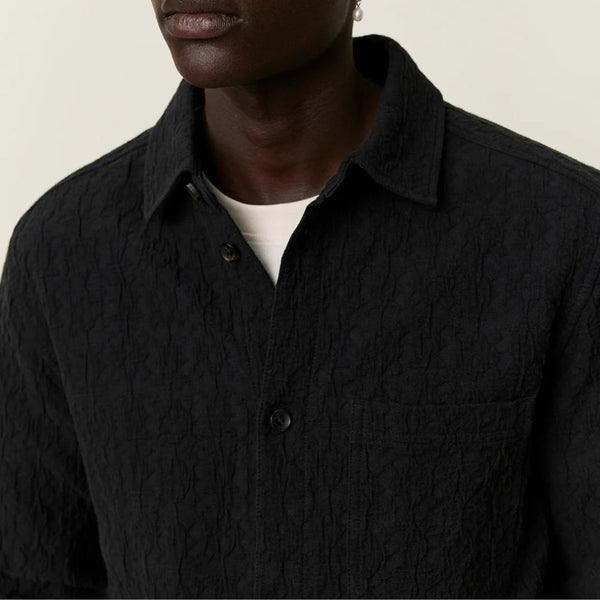 Black Kevin Textured Shirt