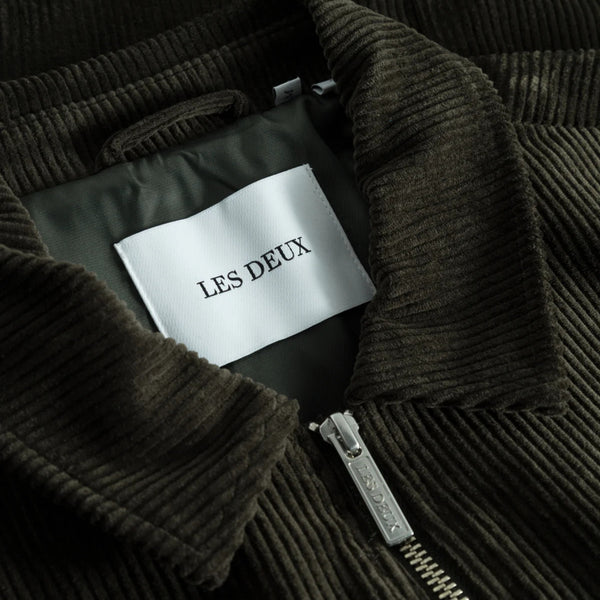 Rosin Green Marchall Corduroy Coach Jacket