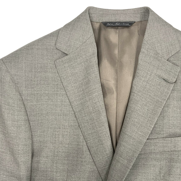 Pebble Grey KIN Two Button Wool Suit
