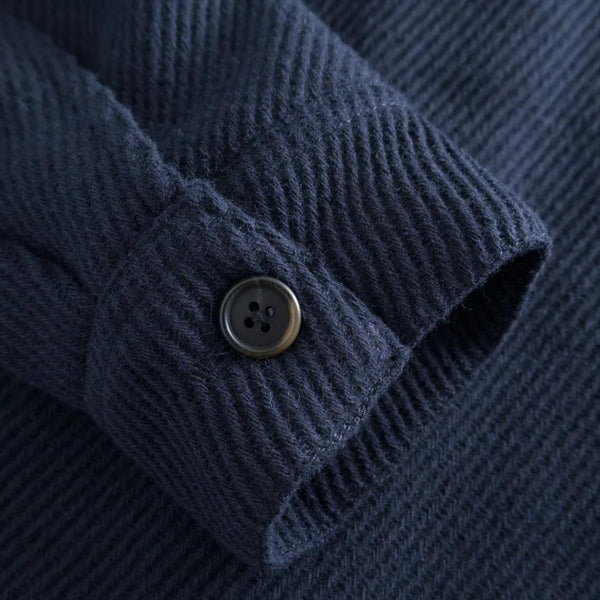 Dark Navy Nash Wool Hybrid Jacket