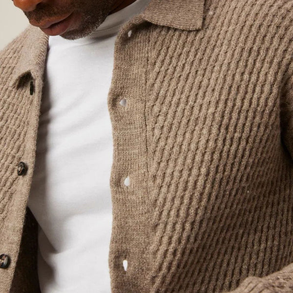 Oak Hampton Merino Wool Cardigan