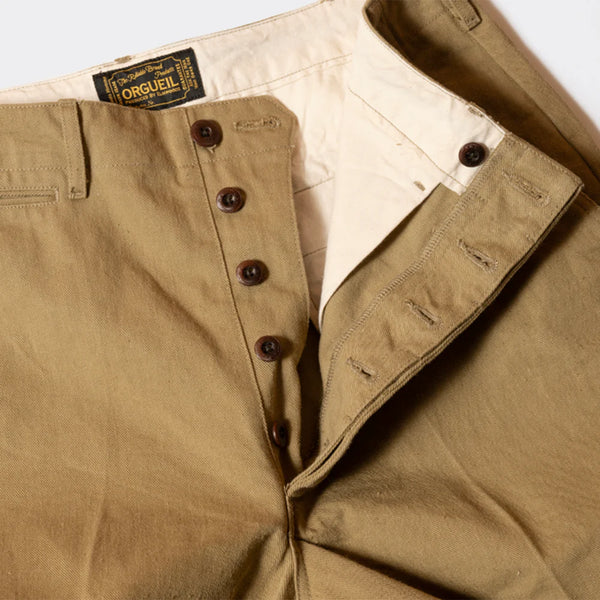 Khaki OR-1126 Tailor 41 Chino Trousers