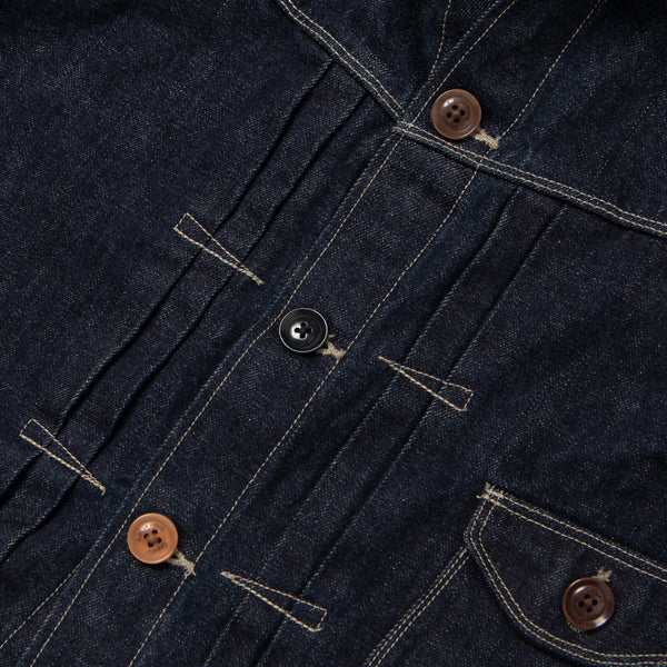 One Wash OR-4170 Japanese Denim Jacket