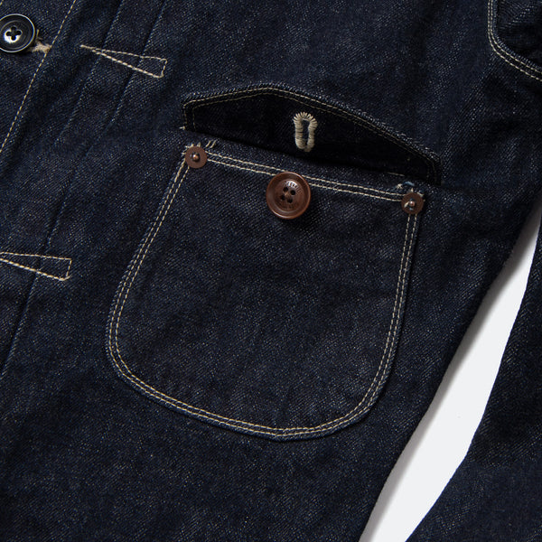 One Wash OR-4170 Japanese Denim Jacket