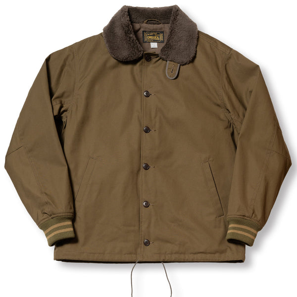 Khaki OR-4319 N-1 Deck Jacket