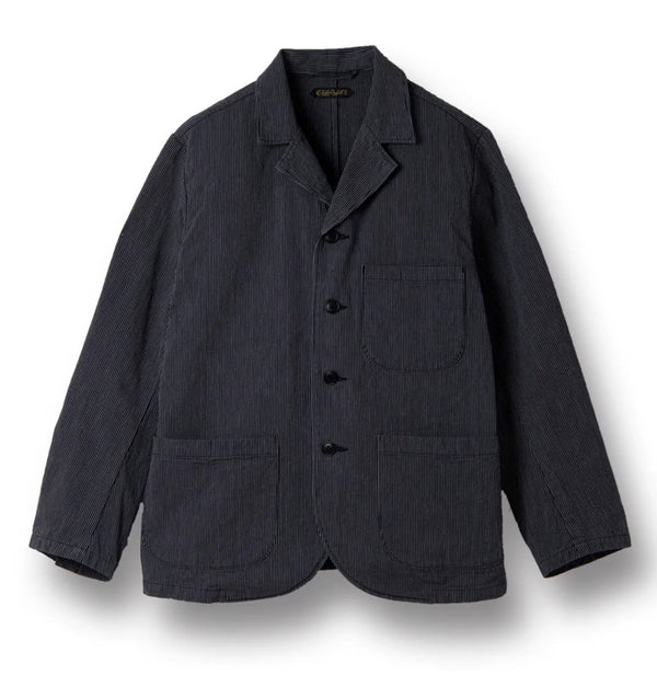 Indigo OR-4335 Stripe Selvedge Sack Jacket