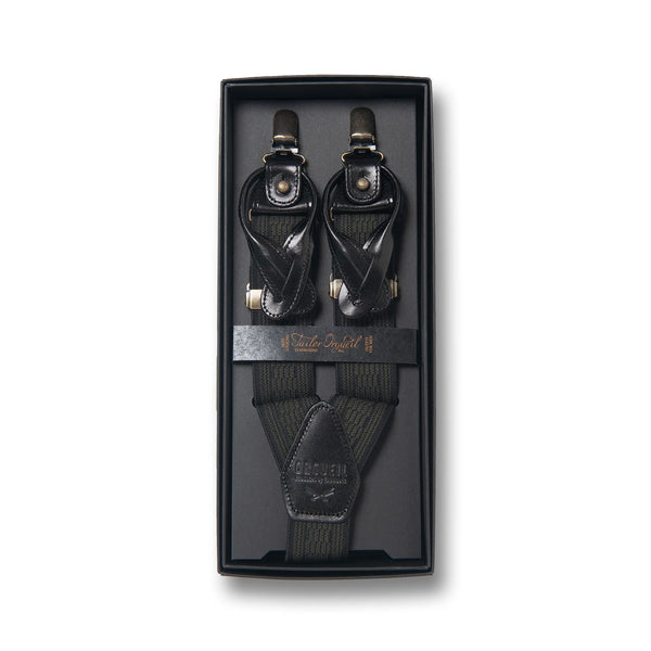 Black Stripe OR-7368 Military Suspenders