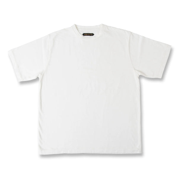 White OR-9112 Loopwheel Cotton Crewneck T-shirt