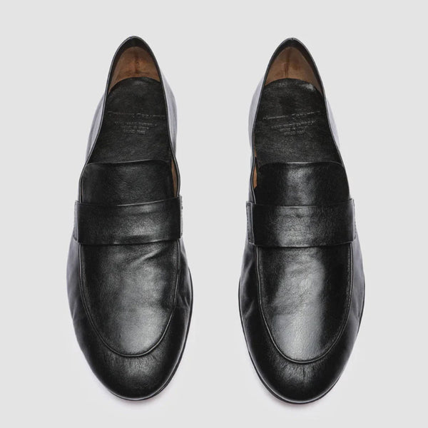 Airto Nero Horse Leather Loafers
