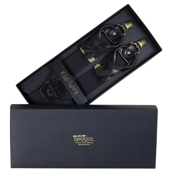 Black OR-7325 Military Suspenders