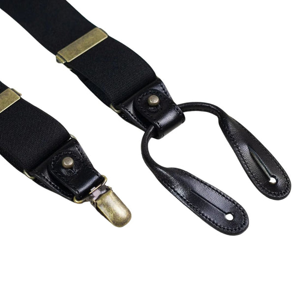Black OR-7325 Military Suspenders