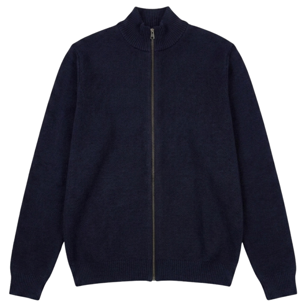 Marine Youri Merino Wool Zip Jumper