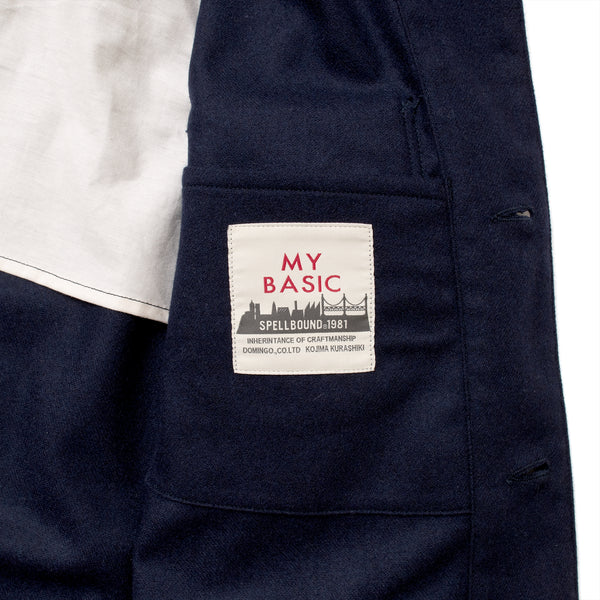 48-921W Navy Wool Coverall