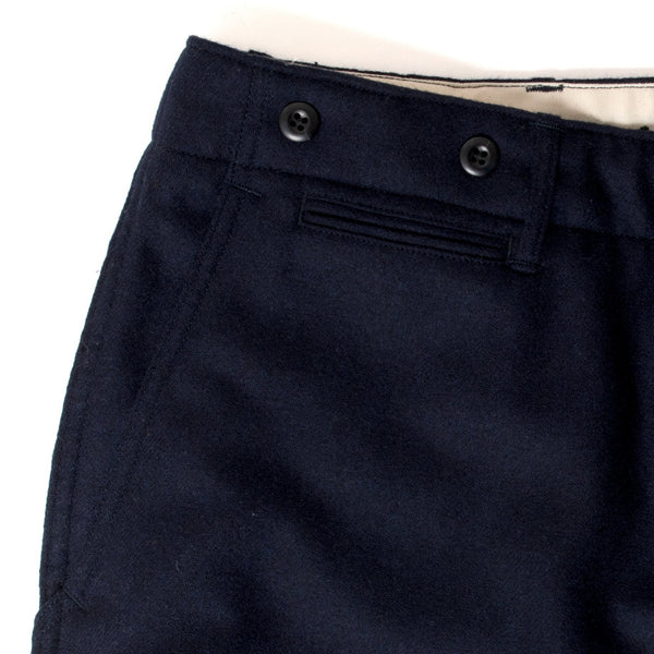 44-704W Navy Wool Trousers