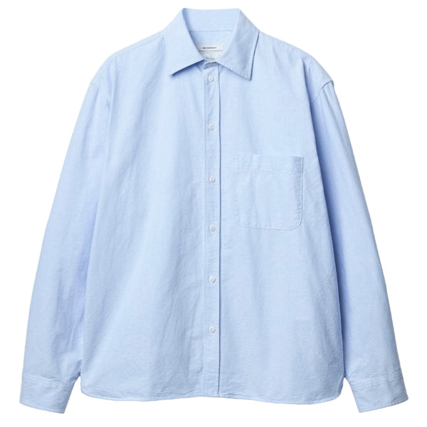 Pale Blue SHIRT11OX Cotton Oxford L/S Shirt