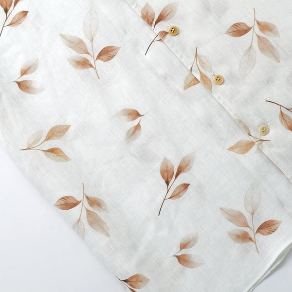 White Birch Havana Linen S/S Shirt