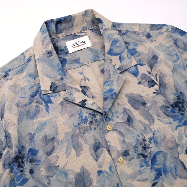 Indigo Bloom Havana Cotton Linen S/S Shirt