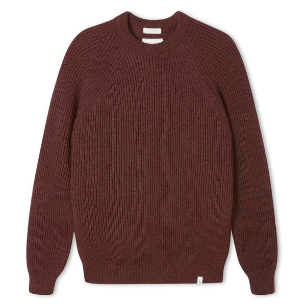 Shiraz Ford Crewneck Wool Jumper Sweater