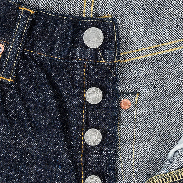Indigo SD-1001 15 oz GL3 Denim Classic Straight Jeans